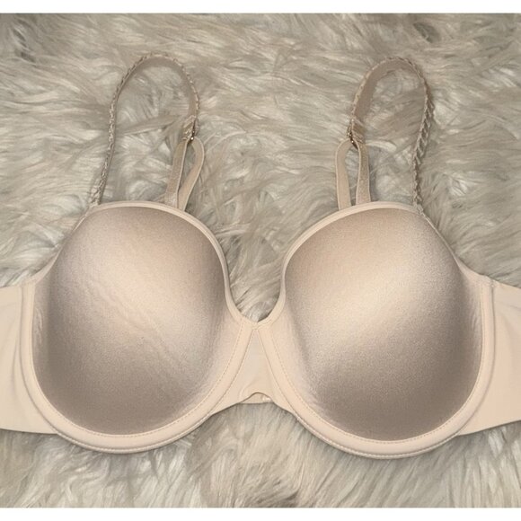 Third Love Microfiber Classic T-Shirt Bra Lined Underwire Womens 36B Ivory - Picture 3 of 6